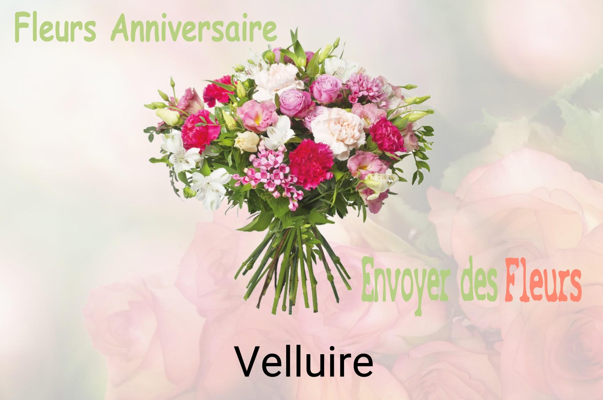Bouquet de fleurs d’anniversaire livré à Velluire