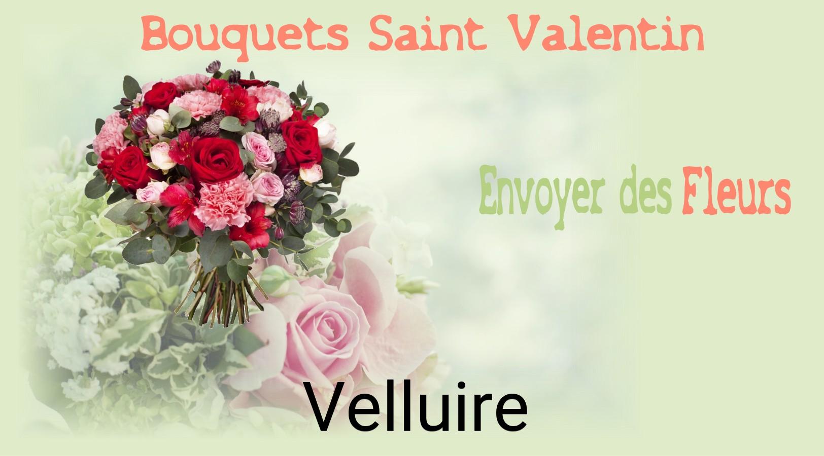 Roses de Saint-Valentin livrées à Velluire